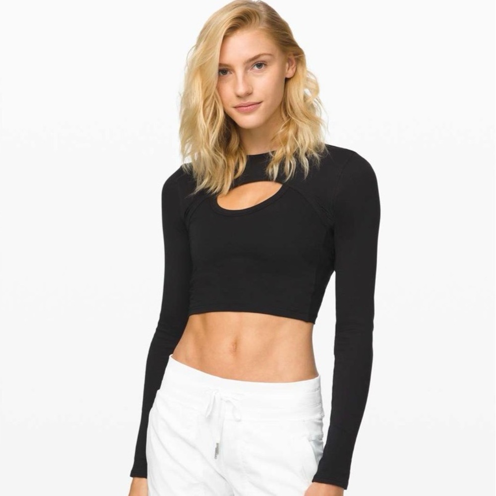 Lululemon Better Best Long Sleeve Black